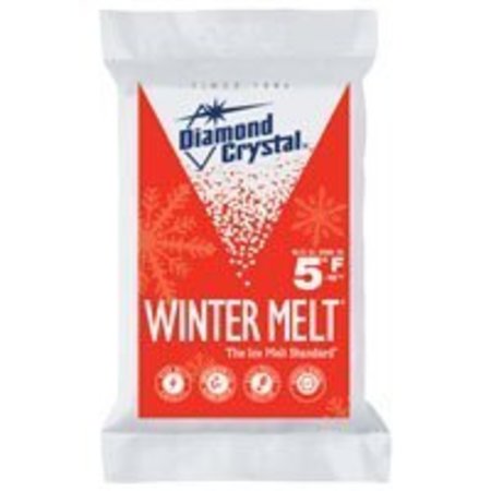 Cargill Cargill Diamond Crystal Winter Melt 100012604 Ice Melter Salt, White, 25 lb Bag 100012604